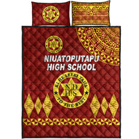 Tonga Niuatoputapu High School Quilt Bed Set Simple Style LT8 - Polynesian Pride