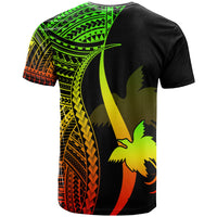 Papua New Guinea T Shirt Reggae Polynesian Tentacle Tribal Pattern - Polynesian Pride