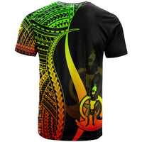 Vanuatu Custom T Shirt Reggae Micronesian Tentacle Tribal Pattern - Polynesian Pride