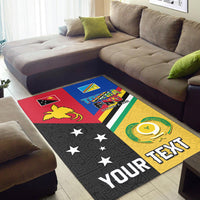 (Custom Personalised) Torba PNG Day Area Rug 2022 Simple Polynesia LT13 - Polynesian Pride