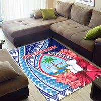 Guam Chamorro Area Rug Happy Liberation Day Latte Stone LT13 - Polynesian Pride