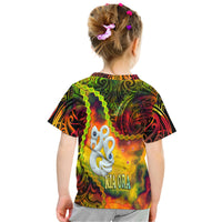 New Zealand Maori T Shirt Aotearoa Manaia Reggae Paua Shell Kia Ora LT9 - Polynesian Pride