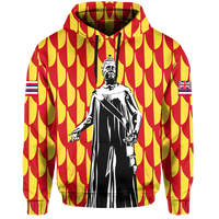Polynesian Queen Liliuokalani Flag of Hawaii Hoodie - Polynesian Pride