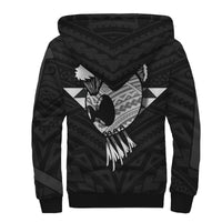 Polynesian Helmet Kanaka Warrior Hawaii Sherpa Hoodie LT13 - Polynesian Pride
