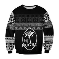 (Custom Text and Number) Fiji Rugby Sweatshirt Lifestyle 2022 Flying Fijians LT13 - Polynesian Pride