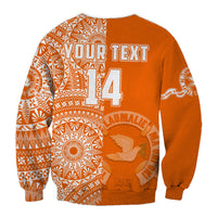 (Custom Text And Number) Tailulu Tonga College Sweatshirt Class Of Year Tongan Ngatu Pattern LT14 - Polynesian Pride