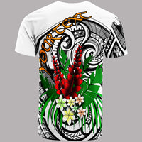 Samoa Custom T Shirt Samoa Teuila Flower - Polynesian Pride