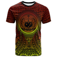 Samoa T Shirt Polynesian Circle Pattern Unisex Reggae - Polynesian Pride