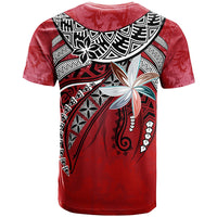 Chuuk T Shirt Fanciful Forest Red Color - Polynesian Pride