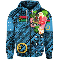 Vanuatu Sanma Hoodie Independence Be Proud LT8 - Polynesian Pride