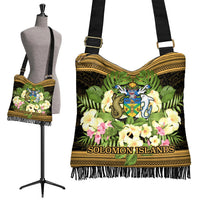 Solomon Islands Boho Handbag - Polynesian Gold Patterns Collection - Polynesian Pride