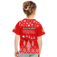 Tonga Kupesi Ngatu Merry Christmas T-Shirt - LT9 - Polynesian Pride