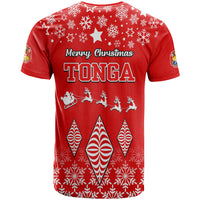 Tonga Kupesi Ngatu Merry Christmas T-Shirt - LT9 - Polynesian Pride