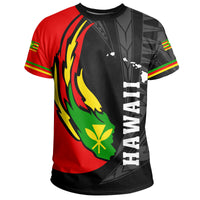 Hawaii Polynesian Kanaka Map T Shirt Ball Style - Polynesian Pride