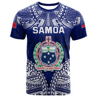 Samoa Coat Of Arms T Shirt Polynesian Pattern LT9 Kid - Polynesian Pride