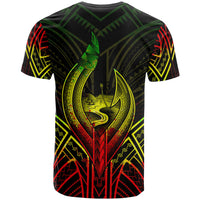 Guam T Shirt Guam Seal Chamorro Tribal Reggae Color - Polynesian Pride