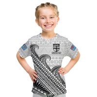 Fiji Sevens Rugby T Shirt KID Fijian 7s Tapa Polynesian Art LT14 Youth XL Size14 - Polynesian Pride