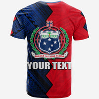Custom Fast Samoa T Shirt Half Style LT6 - Polynesian Pride