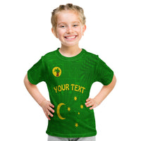 (Custom Personalised) Cocos (Keeling) Islands T Shirt Kid Proud Flag Unique LT13 Youth XL Size14 - Polynesian Pride