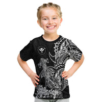 Hawaii Polynesian T Shirt Kid Wild Hammerhead Sharks LT13 Youth XL Size14 - Polynesian Pride