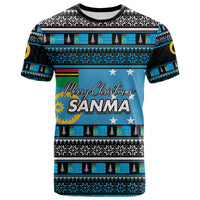 Sanma Province T Shirt of Vanuatu Christmas 2021 LT6 Unisex Blue - Polynesian Pride
