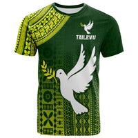 Tailevu Rugby Fiji T Shirt Go Green LT4 Unisex Green - Polynesian Pride