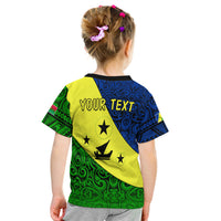 (Custom Personalised) Malampa Province T Shirt Kid Vanuatu Pattern LT13 - Polynesian Pride