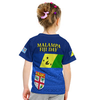 Malampa Fiji Day T Shirt Kid Vanuatu Proud LT13 - Polynesian Pride