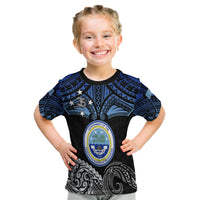 Federated States Of Micronesia T Shirt Kid Happy Fsm 35Th Independence Anniversary LT13 Youth XL Size14 - Polynesian Pride