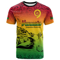 Vanuatu Peaceful T Shirt Independence Anniversary LT13 - Polynesian Pride