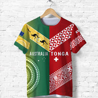 Australia and Tonga T Shirt Version Special LT13 Unisex Red - Polynesian Pride