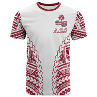 Adi Cakobau School T Shirt Lovely Girl A.C.S LT13 Unisex White - Polynesian Pride