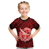 Hawaii T Shirt KID Kalani High School Tribal Kakau LT14 Youth XL Size14 - Polynesian Pride