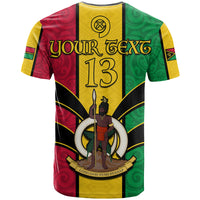(Custom Text and Number) Vanuatu T Shirt Pig Tusk Polynesian LT13 - Polynesian Pride
