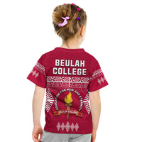 Beulah College T Shirt Ngatu Pattern Tonga LT13 - Polynesian Pride