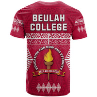 Beulah College T Shirt Ngatu Pattern Tonga LT13 - Polynesian Pride