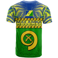 Malampa Province T Shirt Vanuatu Pig Tusk Polynesian Flag Style LT14 - Polynesian Pride