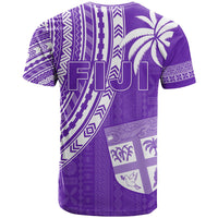 Fiji Rugby Sevens T Shirt Fijian 7s Tapa Polynesian Purple LT13 - Polynesian Pride