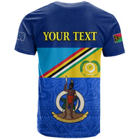 Custom Torba Vanuatu Province T Shirt Mix Australia Flag LT13 - Polynesian Pride