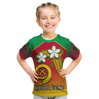 Custom Vanuatu Novelty T Shirt Frangipani Tropical Spa Flower LT13 - Polynesian Pride