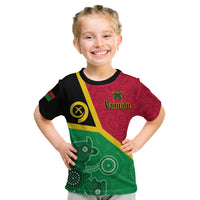 Custom Vanuatu T Shirt Aboriginal Turtle Mix Sand Drawing LT13 - Polynesian Pride