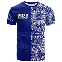(Custom Text and Number) Queen Salote Tonga College T Shirt Class of Year Tongan Ngatu Pattern LT14 - Polynesian Pride