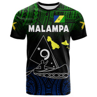 Malampa Province T Shirt Native Canoe Mix Vanuatu Pig Tusk Black Version LT14 Adult Black - Polynesian Pride