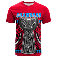Guam Chamorro T Shirt Latte Stone Red Polynesian Haligi LT13 Red - Polynesian Pride