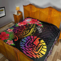 Tahiti Premium Quilt - Tropical Hippie Style - Polynesian Pride