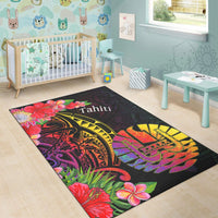 Tahiti Area Rug - Tropical Hippie Style - Polynesian Pride