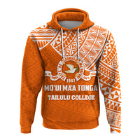 Custom Tailulu College Hoodie Moui Maa Tonga LT4 - Polynesian Pride