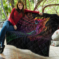 Tonga Premium Quilt - Butterfly Polynesian Style - Polynesian Pride