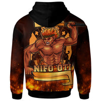 Tonga Hoodie The Fire Knife Dance - Polynesian Pride