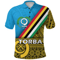 Vanuatu Torba Province Day Polo Shirt Torba Flag Color Style LT9 Yellow - Polynesian Pride